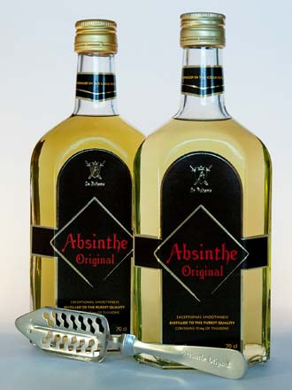 Two bottles of Original Absinthe